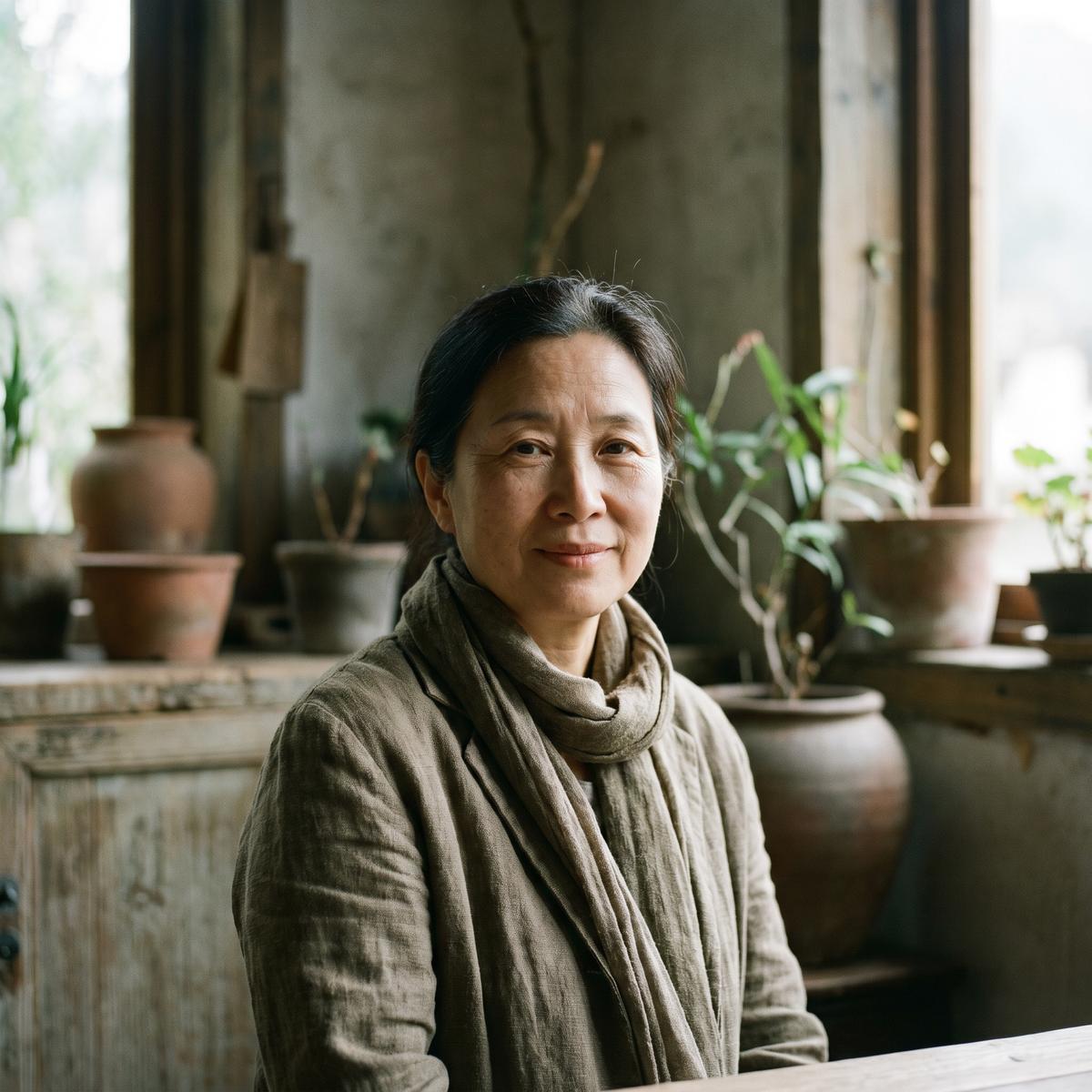 蘑菇视频达人 林静 - 禅意生活导师